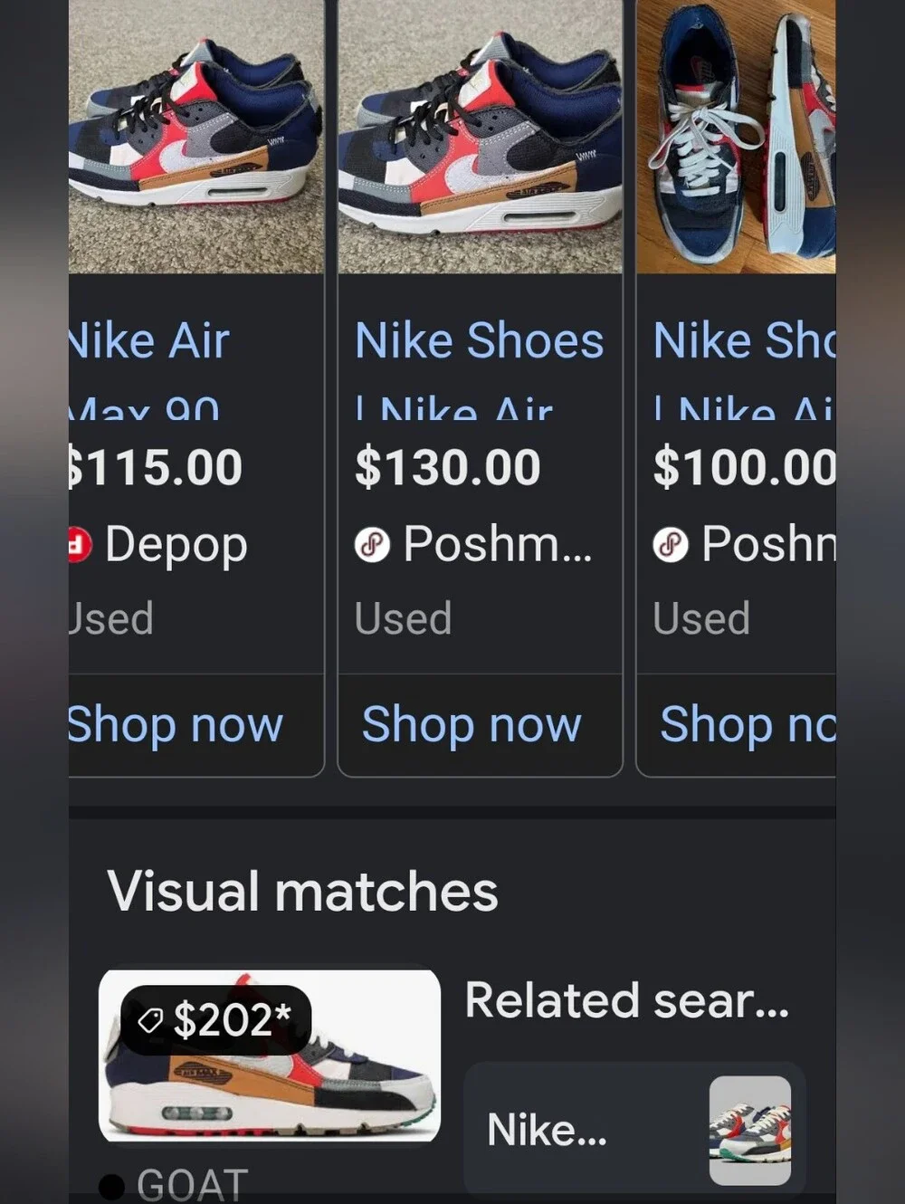 🔥 Nike Wmns Air Max 90 QS 'Legacy' 'Scrap Patchwork' Wmns 7 (Like New)